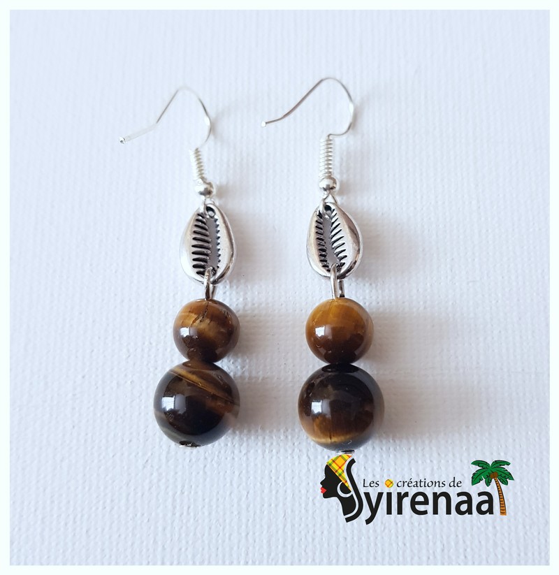 Tiger Eye Earrings