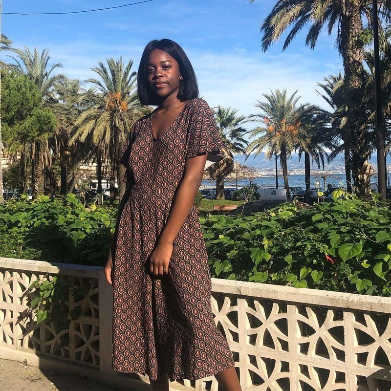 ethnic print jumpsuit