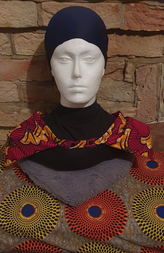 African collar necklace by fabyafrokreyolcreations Removable colla