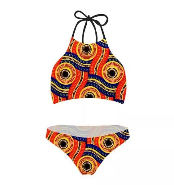 Naranja 2 Piece Swimsuit By Inspiration Maillot Bikinis Afrikrea