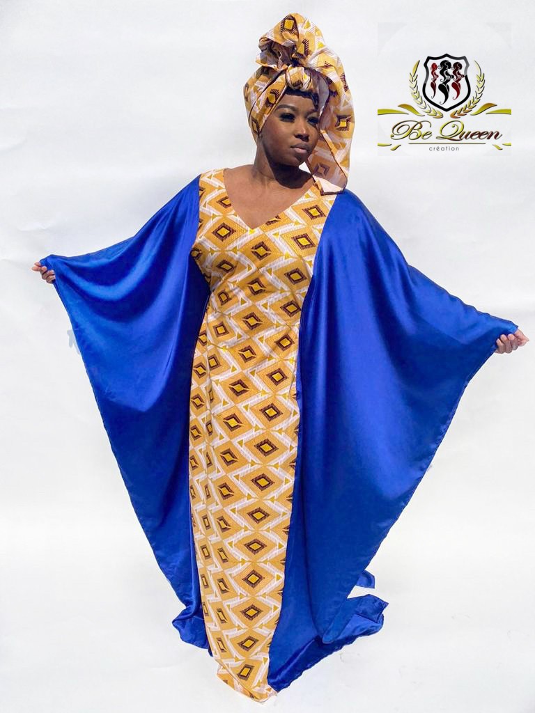 Boubou Rokia By Bequeen Creation Traditional Clothings Afrikrea