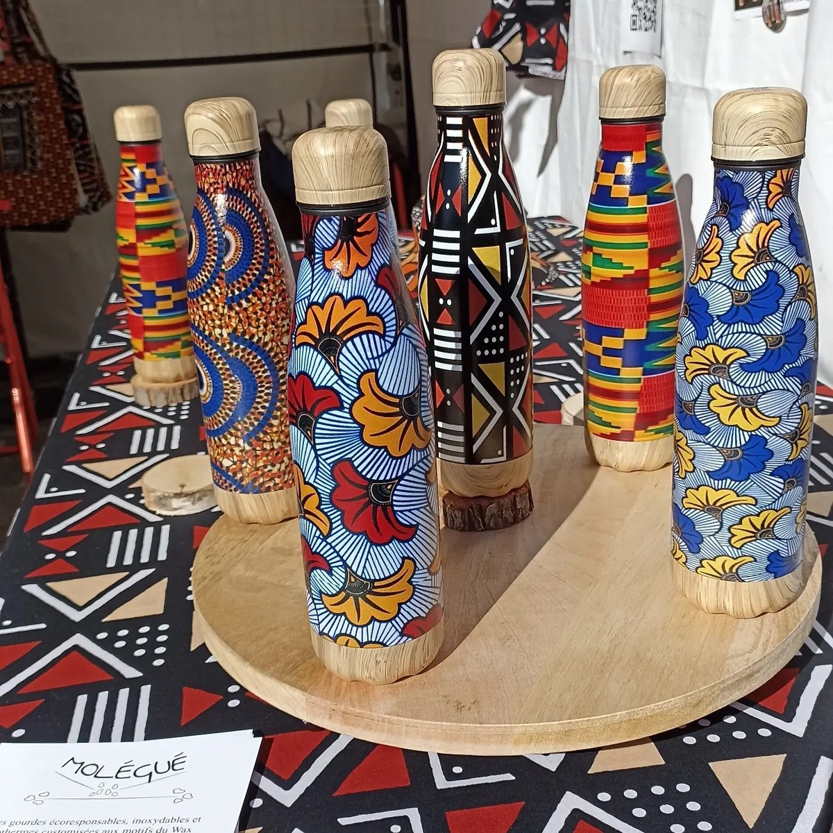 Gourde inox par moleguegourdewax Customisation ANKA