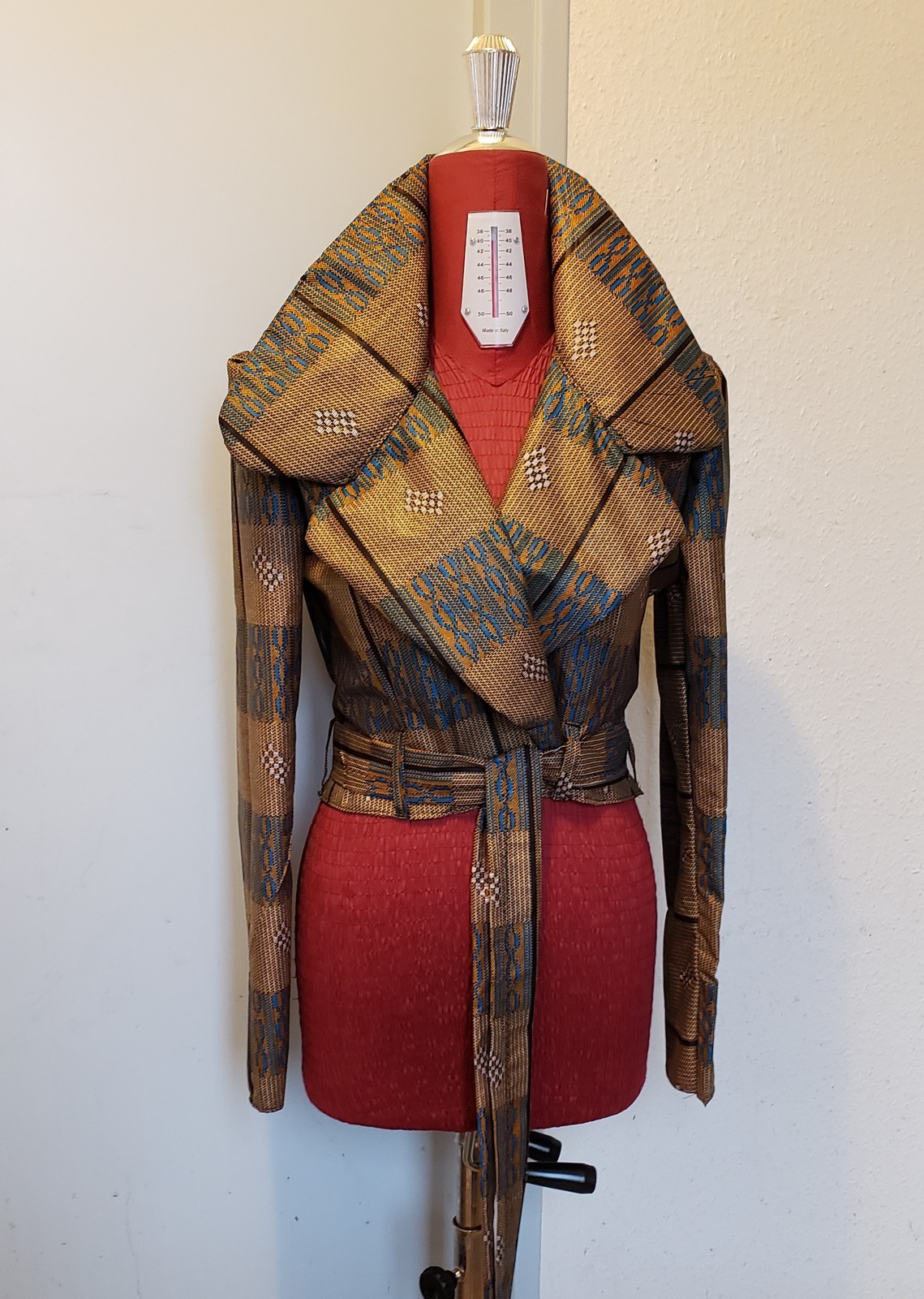 Large collar jacket by madassadianka Jackets Afrikrea