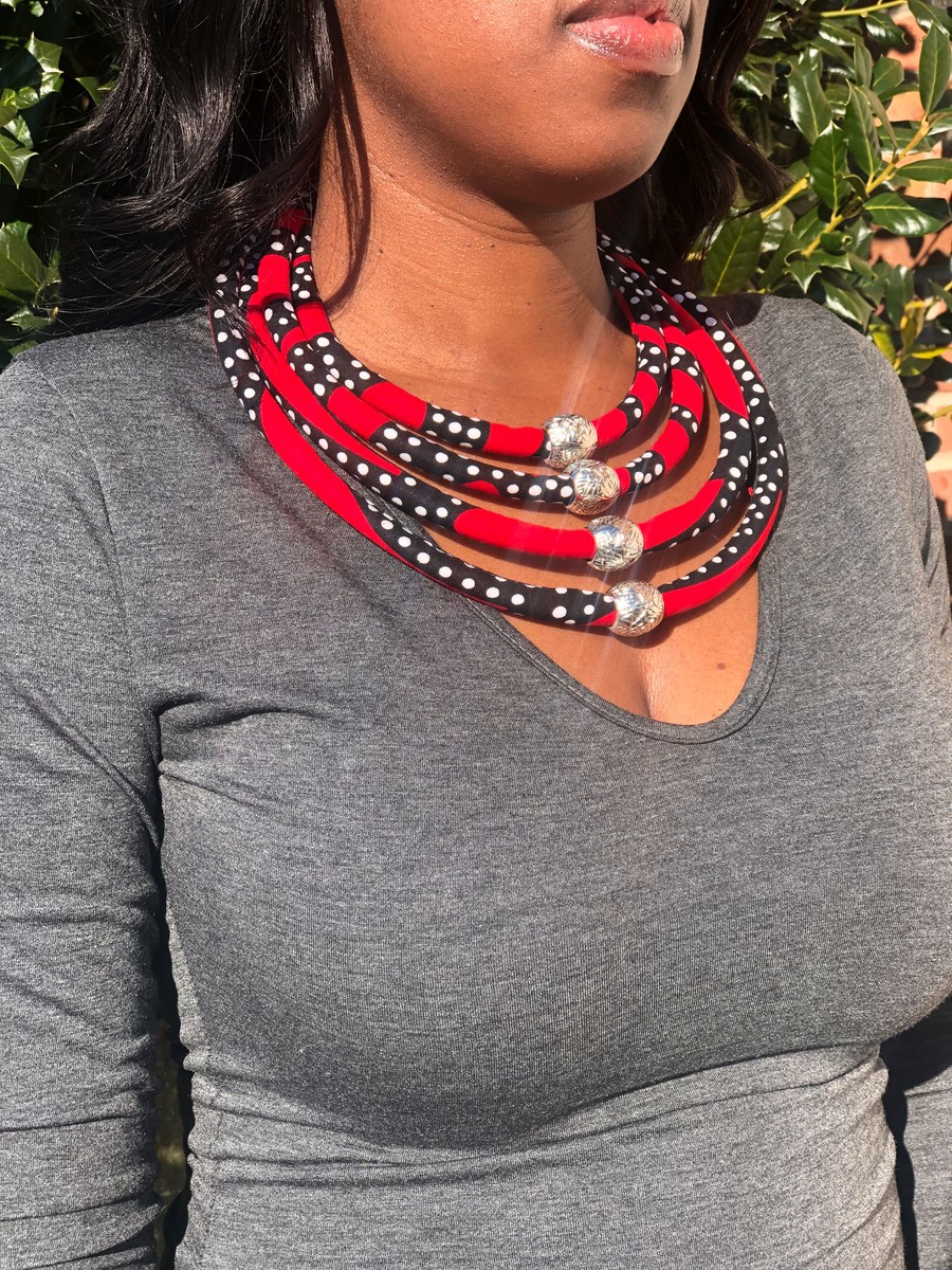 ankara necklace